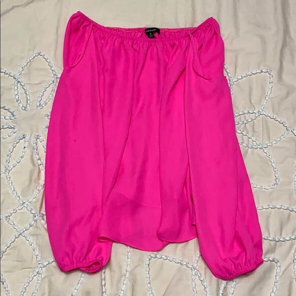Hot Pink Blouse - Picture 7 of 7
